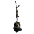 Escultura Equilibrista na Bola Prata em Resina Moderno - comprar online