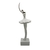 Escultura bailarina branca em resina ballet decorativa na internet