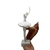 Escultura bailarina branca em resina ballet decorativa - Natuhome | Esculturas, Decoração, Peças Decorativas E Muito Mais