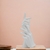 Escultura Mãos Juntas em Resina na Cor Branca