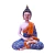Escultura Buda Sentado Resina Decorativa Diferenciado Zen