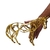 Imagem do Escultura Cavalo Metal Dourado Imponente Decorativo Aparador