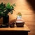 Caixa decorativa em resina com design rattan com tampa
