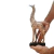 Escultura Girafa em Resina com Cabeça Prateada P - Natuhome | Esculturas, Decoração, Peças Decorativas E Muito Mais