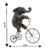 Escultura Elefante em Resina na Bicicleta em Metal - comprar online