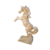 Escultura Cavalo Imponente em Resina no Tom Madeira - loja online