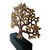 Escultura Arvore da Felicidade com Detalhe Dourado Resina G - Natuhome | Esculturas, Decoração, Peças Decorativas E Muito Mais