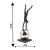 Imagem do Escultura Equilibrista na Bola Prata em Resina Moderno