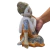 Escultura Buda Sentado Resina Contemplativo Decorativa M - loja online