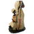 Imagem do Escultura Africana Mãe e Filha em Resina no tom Bege