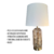 Luminária Abajur Vidro Ambar Mesa Criado Quarto Com Cúpula - Natuhome | Esculturas, Decoração, Peças Decorativas E Muito Mais