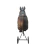 Escultura rinoceronte em resina andando no triciclo metal - comprar online