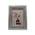 Porta Retrato 10x15 Resina Prata Mesa Aparador Diferenciado