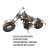Moto Retro Metal Prata Peças Sobressalentes Decorativo - comprar online