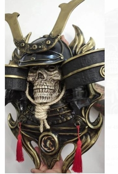 ESCULTURA KABUTO SAMURAI SKULL - comprar online