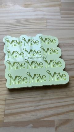 Molde de silicone Paleta Mini Mãe