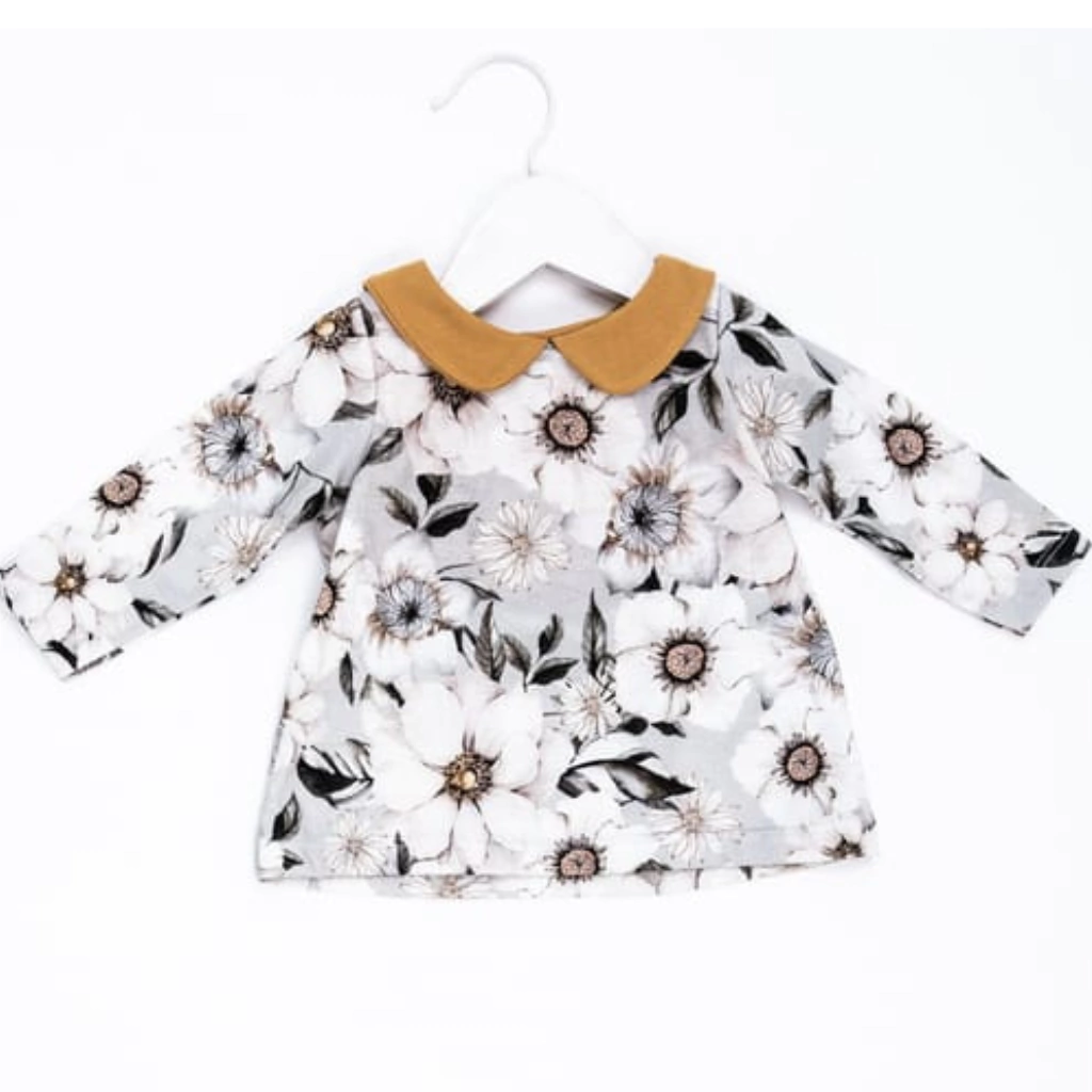 Vestido Cuello Flores Zuppa Bebe