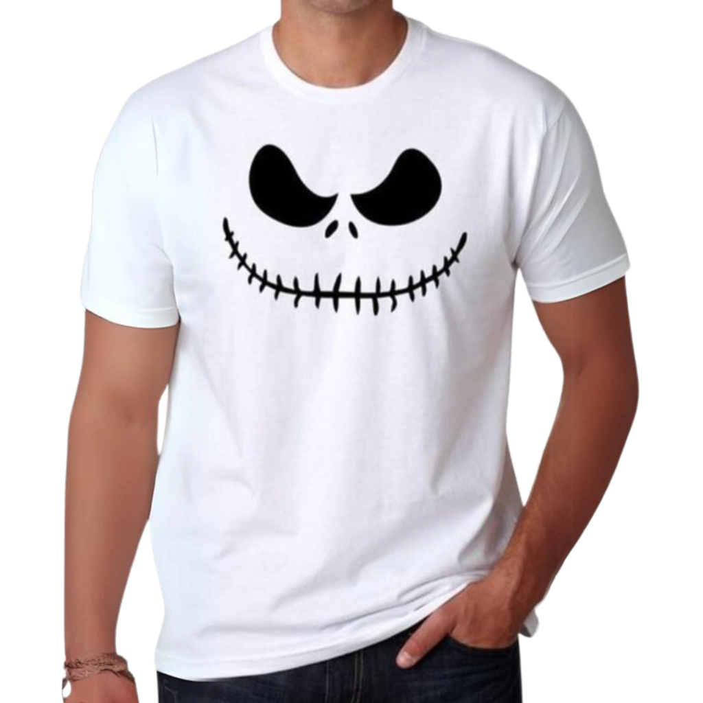 Remera Halloween Jack Skellington Adulto