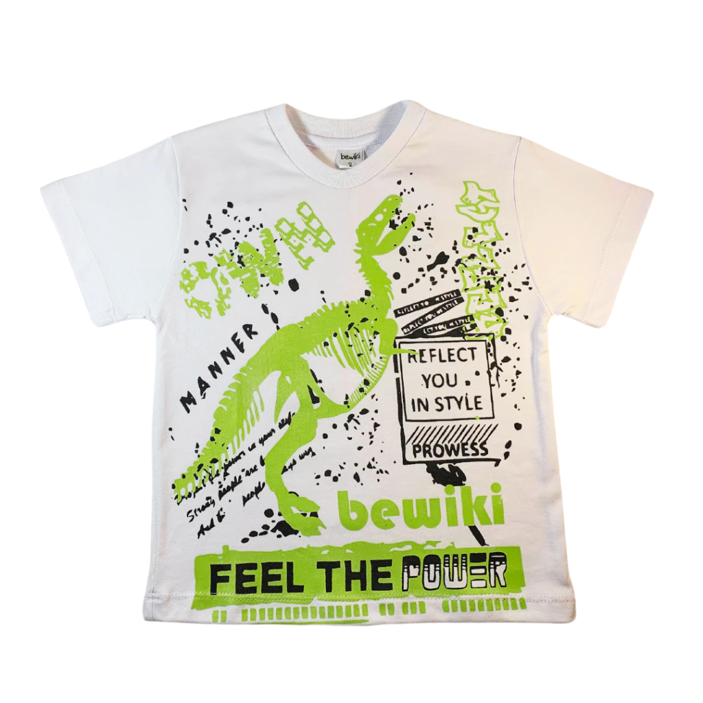 Remera Dinosaurio Salpicado