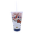 Vaso Acrilico Con Tapa Hello Kitty, Cinnamoroll y Kuromi.