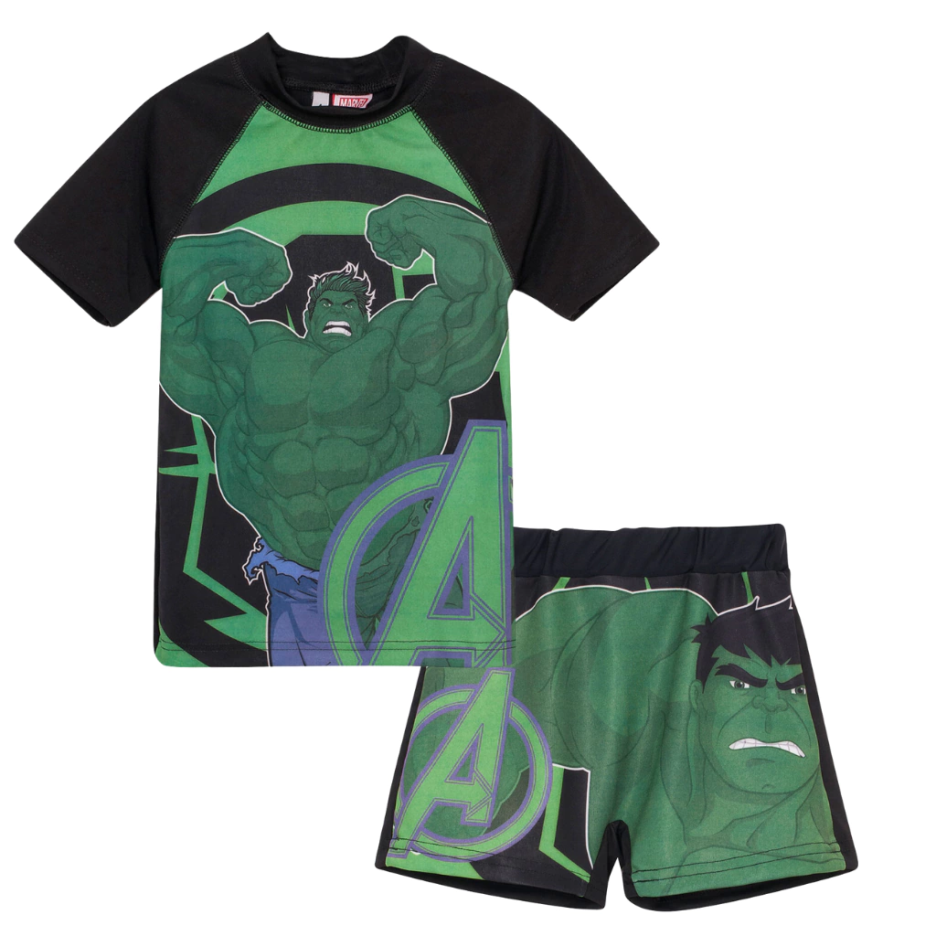 Conjunto Uv Hulk Marvel