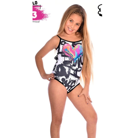 Malla Enteriza Corazon