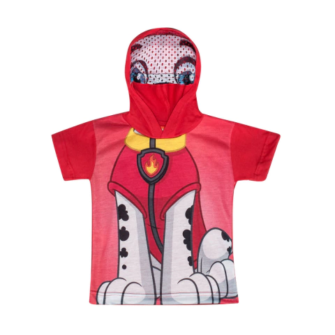 Remera Capucha Paw Patrol Marshall