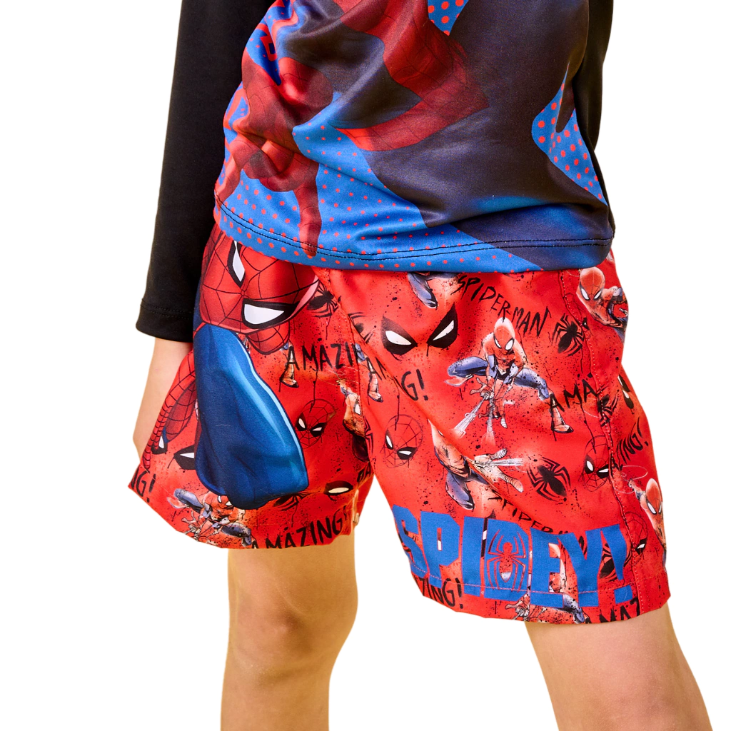 Short De Baño Spiderman