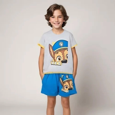 Remera Paw Patrol Niños Chase