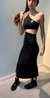Vestido Largo Con Abertura - tienda online