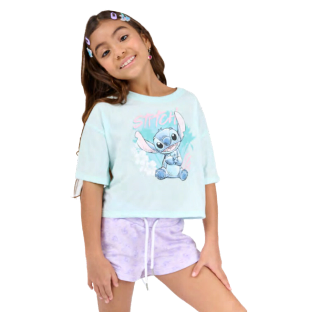 Remera Stitch - Crop Top