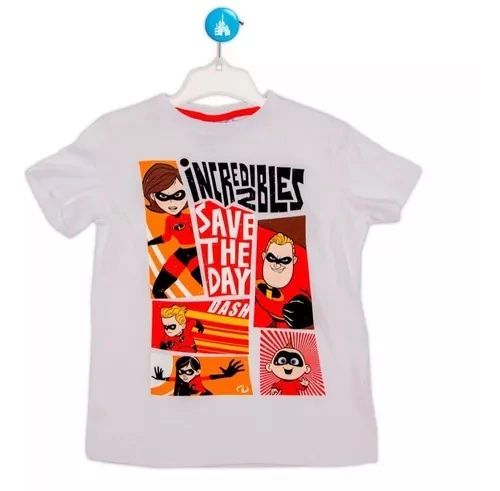 Remera Los Increíbles Pixar