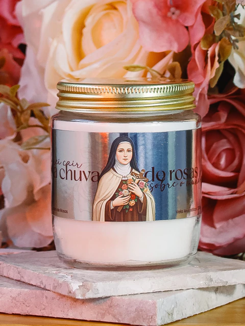 Vela Aromática Santa Teresinha