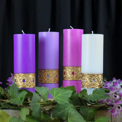 Coroa do Advento Gaudium - Degradê na internet