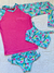 Conjunto 3 peças Flamingo na internet