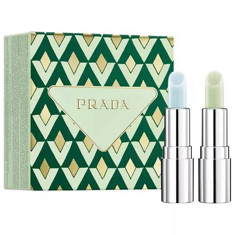 PREORDEN - Prada Beauty Mini Hydrating Lip Balm Holiday Gift Set - comprar en línea