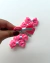 Kit 6 Laços Rosa Poá em Duplinhas no bico de pato - SALE na internet