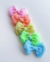 Kit 5 Laços em X Organza Grande - G10 - Candy Colors
