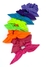 Kit com 10 unidades de Scrunchies (xuxinhas) em Dry Fit - Cores Sortidas