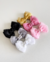 Kit 6 Laços em X com Organza Pequeno no bico de pato ou faixinha - P13 - Cores básicas - comprar online