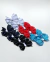 Kit 10 Laços Cata-vento Pesponto Pequeno no Bico de Pato (5 pares) - Coleção Escolar - K-10-P02-ESC - comprar online