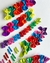 Kit 84 Laços, Tiaras e Hair Clips da Coleção Rainbow - K-84-RW - comprar online