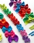 Kit 84 Laços, Tiaras e Hair Clips da Coleção Rainbow - K-84-RW