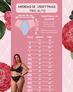 PACK DE 2 VEDETTINAS TIRO ALTO - comprar online