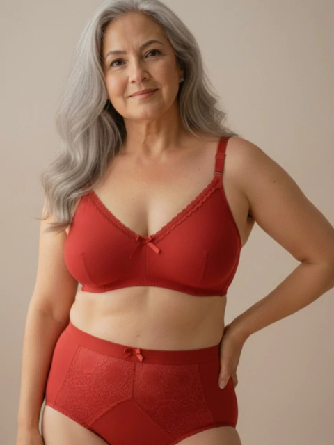 CORPIÑO MARIE ROJO - comprar online