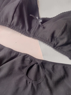 SOSTEN MARIE NEGRO DE ALGODON - comprar online