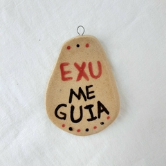 MINI PRATO DECORATIVO - EXU ME GUIA - comprar online