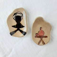 CONJUNTO DE MINI PRATOS DECORATIVOS - TRADIÇÃO - comprar online