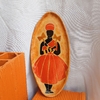 PRATO DECORATIVO - ORIXÁ XANGÔ - comprar online
