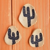CONJUNTO DE MINI PRATOS DECORATIVOS - CACTOS - comprar online